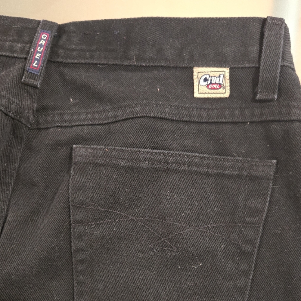 Cruel Girl Charcoal Denim Pants - Picture 1 of 15